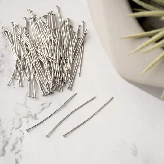 1" Stainless Steel Head Pins by Bead Landing™